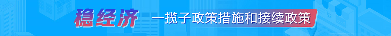 稳经济一揽子政策措施和接续政策